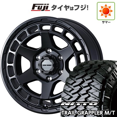 プラド/ハイラックス 夏タイヤ ホイール4本セット 265/70R17 ニットー トレイルグラップラー M/T WEDS ウェッズアドベンチャー マッドヴァンス X タイプS 17インチ