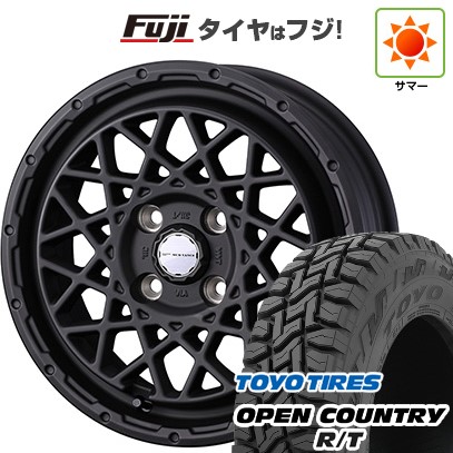 【新品 軽自動車】N-BOX タント スペーシア 夏タイヤ ホイール4本セット 155/65R14 トーヨー オープンカントリー R/T RBL ウェッズ ウェッズアドベンチャー マッドヴァンス 09 14インチ