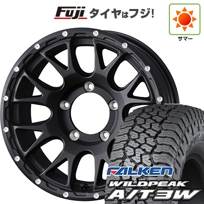 【新品】ジムニーシエラ 夏タイヤ ホイール4本セット 30X9.5R15 ファルケン ワイルドピーク A/T3W ウェッズアドベンチャー マッドヴァンス 08 15インチ
