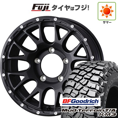 【新品】ジムニーシエラ 夏タイヤ ホイール４本セット 235/75R15 BFグッドリッチ マッドテレーンT/A KM3 ウェッズアドベンチャー マッドヴァンス 08 15インチ