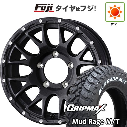 【新品】ジムニーシエラ 夏タイヤ ホイール4本セット 195/80R15 グリップマックス マッドレイジM/T RWL(限定) ウェッズアドベンチャー マッドヴァンス 08 15インチ