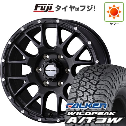 【新品】ハイエース200系 夏タイヤ ホイール４本セット 195/80R15 107/105N ファルケン ワイルドピーク A/T3W ウェッズアドベンチャー マッドヴァンス 08 15インチ