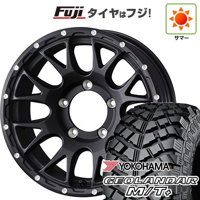 【新品】ジムニー 夏タイヤ ホイール４本セット 215/85R16 ヨコハマ ジオランダー M/T+ G001C ウェッズアドベンチャー マッドヴァンス 08 16インチ
