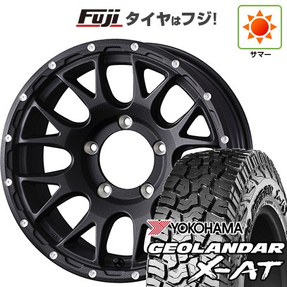 【新品】ジムニー 夏タイヤ ホイール４本セット 195/80R16 ヨコハマ ジオランダー X-AT G016 OWL ウェッズアドベンチャー マッドヴァンス 08 16インチ
