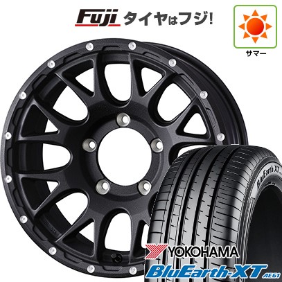 【新品】ジムニーシエラ 夏タイヤ ホイール４本セット 215/70R16 ヨコハマ ブルーアース XT AE61 ウェッズアドベンチャー マッドヴァンス 08 16インチ