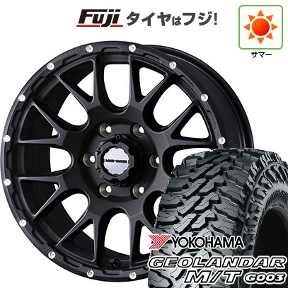 プラド/ハイラックス/トライトン(GSR) 夏タイヤ ホイール4本セット 265/65R17 ヨコハマ ジオランダー M/T G003 WEDS ウェッズアドベンチャー マッドヴァンス 08 17インチ