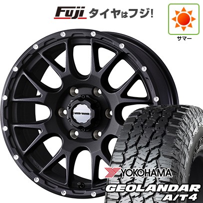 プラド/ハイラックス/トライトン(GSR) 夏タイヤ ホイール4本セット 265/65R17 ヨコハマ ジオランダー A/T4 G018 OWL/RBL WEDS ウェッズアドベンチャー マッドヴァンス 08 17インチ
