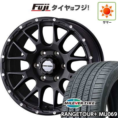 プラド/ハイラックス/トライトン(GSR) 夏タイヤ ホイール4本セット 265/65R17 ミレバー レンジツアープラスMU069(限定) WEDS ウェッズアドベンチャー マッドヴァンス 08 17インチ