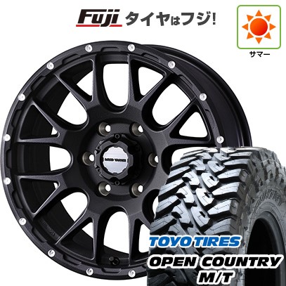 プラド/ハイラックス 夏タイヤ ホイール4本セット 265/70R17 トーヨー オープンカントリー M/T WEDS ウェッズアドベンチャー マッドヴァンス 08 17インチ