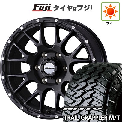 プラド/ハイラックス 夏タイヤ ホイール4本セット 265/70R17 ニットー トレイルグラップラー M/T WEDS ウェッズアドベンチャー マッドヴァンス 08 17インチ
