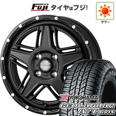 【新品 軽自動車】N-BOX タント スペーシア 夏タイヤ ホイール4本セット 165/55R15 ヨコハマ ジオランダー A/T G015 RBL ウェッズ ウェッズアドベンチャー マッドヴァンス 07 15インチ