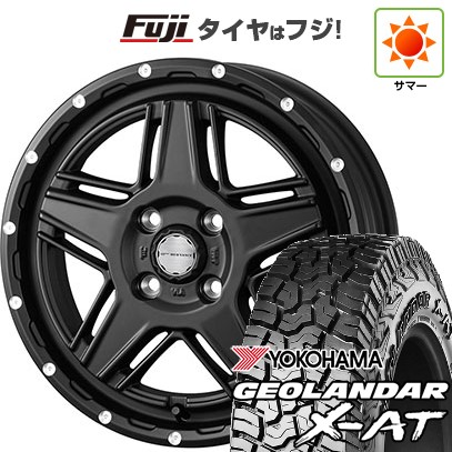 【新品 軽自動車】N-BOX タント スペーシア 夏タイヤ ホイール4本セット 155/65R14 ヨコハマ ジオランダー X-AT G016 ウェッズ ウェッズアドベンチャー マッドヴァンス 07 14インチ