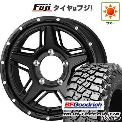 【新品】ジムニーシエラ 夏タイヤ ホイール４本セット 235/75R15 BFグッドリッチ マッドテレーンT/A KM3 ウェッズアドベンチャー マッドヴァンス 07 15インチ