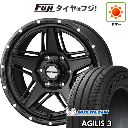 【新品】ハイエース200系 夏タイヤ ホイール4本セット 215/65R16 109/107T ミシュラン アジリス3 ウェッズアドベンチャー マッドヴァンス 07 16インチ