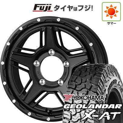 【新品】ジムニー 夏タイヤ ホイール４本セット 195/80R16 ヨコハマ ジオランダー X-AT G016 OWL ウェッズアドベンチャー マッドヴァンス 07 16インチ