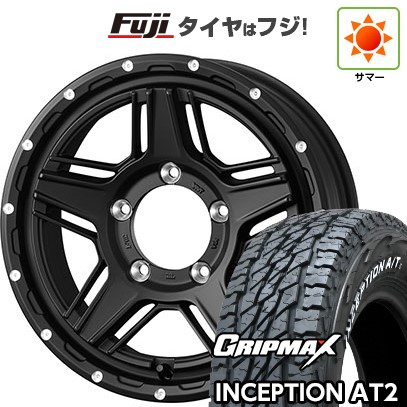 【新品】ジムニー 夏タイヤ ホイール４本セット 175/80R16 グリップマックス インセプション A/TII RWL(限定) ウェッズアドベンチャー マッドヴァンス 07 16インチ