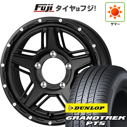 【新品】ジムニー 夏タイヤ ホイール4本セット 175/80R16 ダンロップ グラントレック PT5 ウェッズアドベンチャー マッドヴァンス 07 16インチ