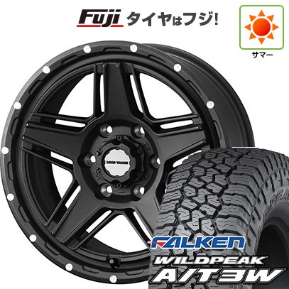 プラド/ハイラックス/トライトン(GSR) 夏タイヤ ホイール4本セット 265/65R17 ファルケン ワイルドピーク A/T3W WEDS ウェッズアドベンチャー マッドヴァンス 07 17インチ