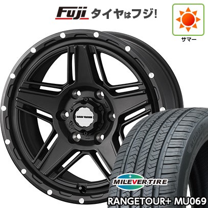 プラド/ハイラックス/トライトン(GSR) 夏タイヤ ホイール4本セット 265/65R17 ミレバー レンジツアープラスMU069(限定) WEDS ウェッズアドベンチャー マッドヴァンス 07 17インチ