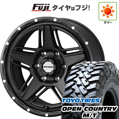 プラド/ハイラックス 夏タイヤ ホイール4本セット 265/70R17 トーヨー オープンカントリー M/T WEDS ウェッズアドベンチャー マッドヴァンス 07 17インチ