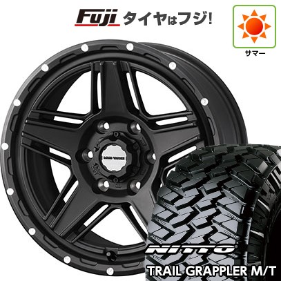 プラド/ハイラックス 夏タイヤ ホイール4本セット 265/70R17 ニットー トレイルグラップラー M/T WEDS ウェッズアドベンチャー マッドヴァンス 07 17インチ