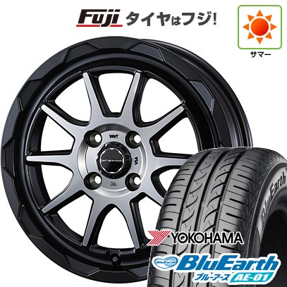 【新品 軽自動車】N-BOX タント スペーシア 夏タイヤ ホイール４本セット 165/55R15 ヨコハマ ブルーアース AE-01 ウェッズ ウェッズアドベンチャー マッドヴァンス 06 15インチ