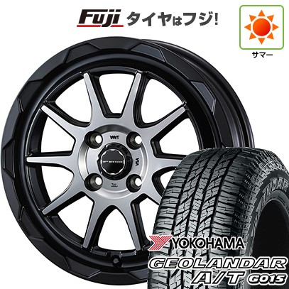 【新品 軽自動車】N-BOX タント スペーシア 夏タイヤ ホイール4本セット 165/55R15 ヨコハマ ジオランダー A/T G015 RBL ウェッズ ウェッズアドベンチャー マッドヴァンス 06 15インチ