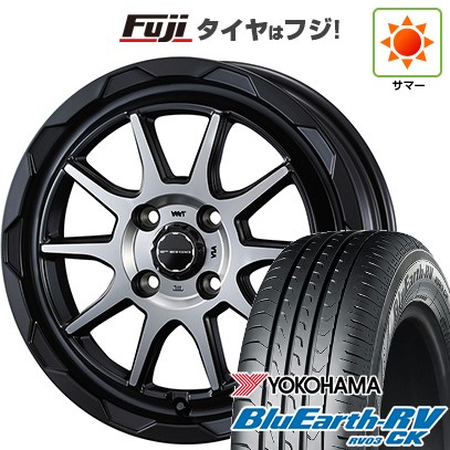 【パンク保証付き】【新品 軽自動車】N-BOX タント スペーシア 夏タイヤ ホイール4本セット 165/55R15 ヨコハマ ブルーアース RV-03CK ウェッズ ウェッズアドベンチャー マッドヴァンス 06 15インチ