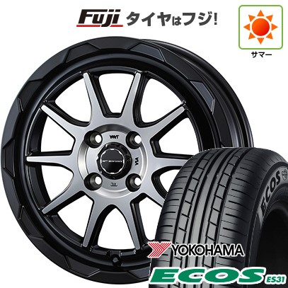 【新品 軽自動車】N-BOX タント スペーシア 夏タイヤ ホイール４本セット 165/55R15 ヨコハマ エコス ES31 ウェッズ ウェッズアドベンチャー マッドヴァンス 06 15インチ