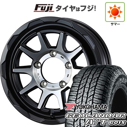 【新品】ジムニー 夏タイヤ ホイール4本セット 175/80R16 ヨコハマ ジオランダー A/T G015 RBL ウェッズアドベンチャー マッドヴァンス 06 16インチ