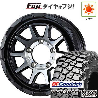 【新品】ジムニーシエラ 夏タイヤ ホイール４本セット 235/75R15 BFグッドリッチ マッドテレーンT/A KM3 ウェッズアドベンチャー マッドヴァンス 06 15インチ