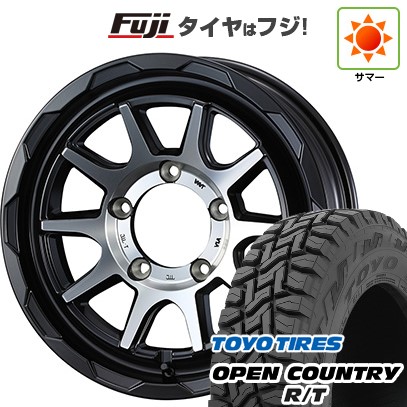 【新品】ジムニーシエラ 夏タイヤ ホイール4本セット 195/80R15 トーヨー オープンカントリー R/T RBL ウェッズアドベンチャー マッドヴァンス 06 15インチ