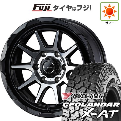 【新品】ハイエース200系 夏タイヤ ホイール4本セット 195/80R15 107/105N ヨコハマ ジオランダー X-AT G016 OWL ウェッズアドベンチャー マッドヴァンス 06 15インチ
