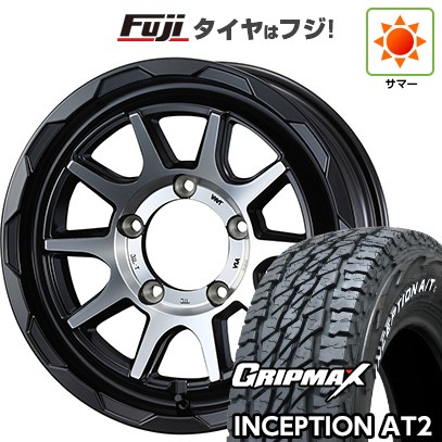 【新品】ジムニー 夏タイヤ ホイール４本セット 175/80R16 グリップマックス インセプション A/TII RWL(限定) ウェッズアドベンチャー マッドヴァンス 06 16インチ