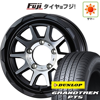 【新品】ジムニーシエラ 夏タイヤ ホイール４本セット 225/70R16 ダンロップ グラントレック PT5 ウェッズアドベンチャー マッドヴァンス 06 16インチ