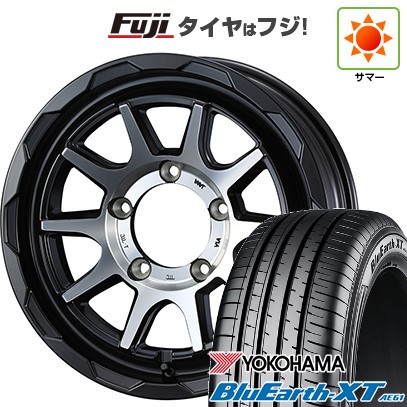 【新品】ジムニーシエラ 夏タイヤ ホイール４本セット 215/70R16 ヨコハマ ブルーアース XT AE61 ウェッズアドベンチャー マッドヴァンス 06 16インチ