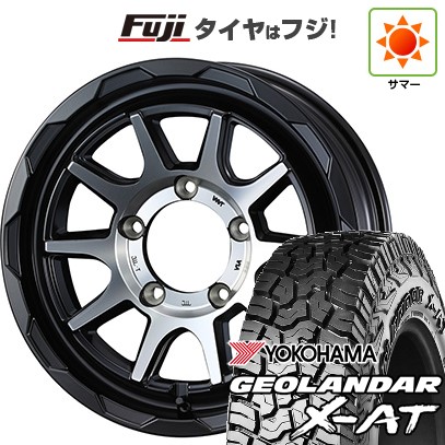 【新品】ジムニーシエラ 夏タイヤ ホイール4本セット 215/70R16 ヨコハマ ジオランダー X-AT G016 ウェッズアドベンチャー マッドヴァンス 06 16インチ