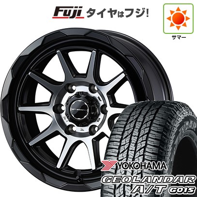 【新品】ハイエース200系 夏タイヤ ホイール4本セット 215/65R16 109/107S ヨコハマ ジオランダー A/T G015 WL/RBL ウェッズアドベンチャー マッドヴァンス 06 16インチ