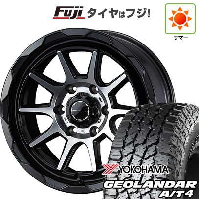 プラド/ハイラックス/トライトン(GSR) 夏タイヤ ホイール4本セット 265/65R17 ヨコハマ ジオランダー A/T4 G018 OWL/RBL WEDS ウェッズアドベンチャー マッドヴァンス 06 17インチ