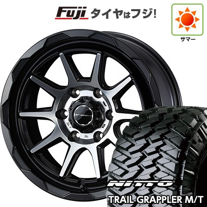 プラド/ハイラックス 夏タイヤ ホイール4本セット 265/70R17 ニットー トレイルグラップラー M/T WEDS ウェッズアドベンチャー マッドヴァンス 06 17インチ