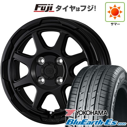 【新品 軽自動車】N-BOX タント スペーシア 夏タイヤ ホイール4本セット 155/65R14 ヨコハマ ブルーアース ES32 ウェッズ ウェッズアドベンチャー スタットベルク 14インチ