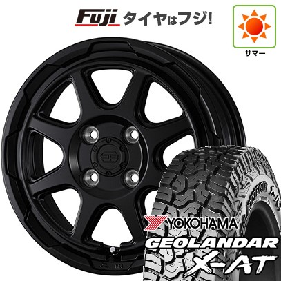 【新品 軽自動車】N-BOX タント スペーシア 夏タイヤ ホイール4本セット 155/65R14 ヨコハマ ジオランダー X-AT G016 ウェッズ ウェッズアドベンチャー スタットベルク 14インチ