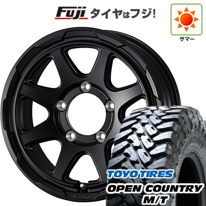 【新品】ジムニー 夏タイヤ ホイール4本セット 195/80R16 トーヨー オープンカントリー M/T ウェッズアドベンチャー スタットベルク 16インチ