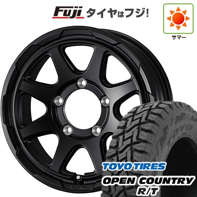 【新品】ジムニーシエラ 夏タイヤ ホイール４本セット 195/80R15 トーヨー オープンカントリー R/T RBL ウェッズアドベンチャー スタットベルク 15インチ