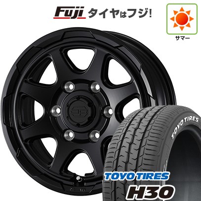 【新品】ハイエース200系 夏タイヤ ホイール４本セット 195/80R15 107/105N トーヨー H30 ウェッズアドベンチャー スタットベルク 15インチ