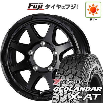 【新品】ジムニー 夏タイヤ ホイール4本セット 195/80R16 ヨコハマ ジオランダー X-AT G016 OWL ウェッズアドベンチャー スタットベルク 16インチ