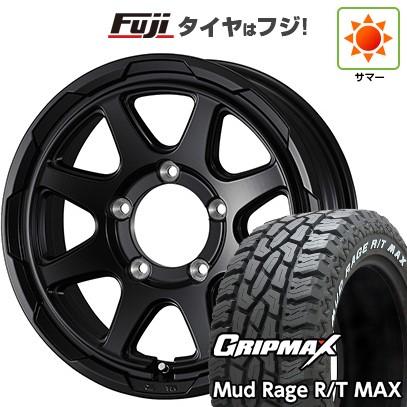 【新品】ジムニー 夏タイヤ ホイール4本セット 185/85R16 グリップマックス マッドレイジR/T MAX RWL(限定) ウェッズアドベンチャー スタットベルク 16インチ
