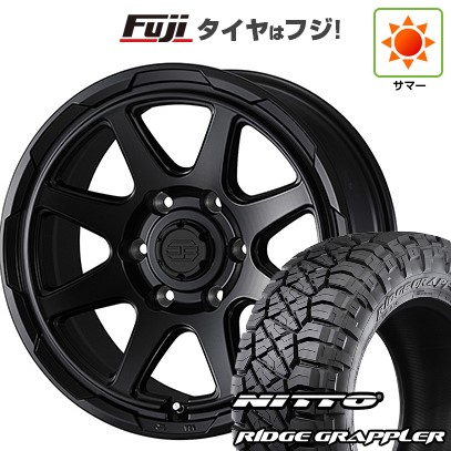 【パンク保証付き】プラド/ハイラックス/トライトン(GSR) 夏タイヤ ホイール4本セット 265/65R17 ニットー リッジグラップラー WEDS ウェッズアドベンチャー スタットベルク 17インチ