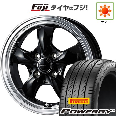 【新品 軽自動車】N-BOX タント スペーシア 夏タイヤ ホイール４本セット 165/55R15 ピレリ パワジー ウェッズ グラフト 5S 15インチ
