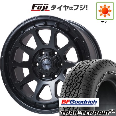 プラド/ハイラックス/トライトン(GSR) 夏タイヤ ホイール４本セット 265/65R17 BFグッドリッチ トレールテレーンT/A ORWL レアマイスター LMG DIEZ マットブラック 17インチ